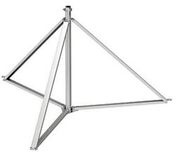 OBO háromlábú állvány szigetelt felfogó oszlophoz, 1, 65x1, 85m 5408967 (5408967)