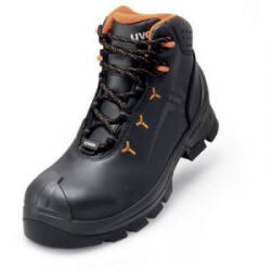uvex 2 Vibram 6523242 ESD biztonsági csizma S3 Méret: 42 Fekete, Narancs 1 pár (6523242)