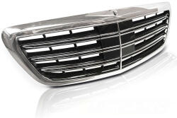 Mercedes W222 (2013-2018) S65 Stílusú Hűtőrács - Króm (GRME39)