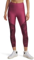 Under Armour Női kompressziós magas derekú 7/8-os leggings Under Armour TECH PRINT PANEL ANKLE LEGGINGS W piros 1386407-659 - S