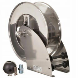 Ramex AV 800 400 automata tömlődob 15 m-es magasnyomású tömlőkhöz- 1/2" menetes csatlakozással - INOX AISI 304 - pepita