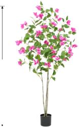  Mesterséges bougainvillea fa, élethű selyemlevelek, tökéletes az otthoni dekorációhoz, 1, 8 méter