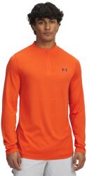 Under Armour Férfi funkcionális félcipzáras pulcsi Under Armour VANISH ELITE SEAMLESS 1/4 ZIP narancssárga 1382798-844 - M