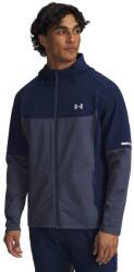 Under Armour Férfi sportos cipzáras pulcsi Under Armour UTILITY WOVEN WINTERIZED FZ kék 6006112-408 - XXL