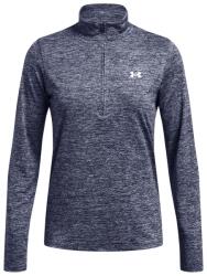 Under Armour Női hosszú ujjú funkcionális pólók Under Armour TECH 1/2 ZIP - TWIST W kék 1384225-410 - S