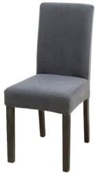  Sunflower® székhuzat, univerzális, rugalmas, bársony, sőtét szürke (CHV-015_stg)