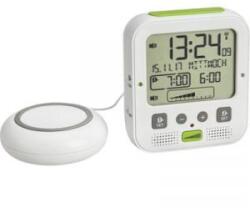 TFA 60.2538. 02 Rádiójel vezérlésű Ébresztőóra Fehér, Zöld Riasztási idők 2 (60.2538.02)