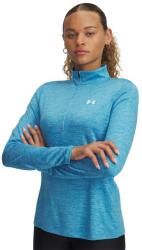 Under Armour Női hosszú ujjú funkcionális pólók Under Armour TECH 1/2 ZIP - TWIST W kék 1384225-452 - XS