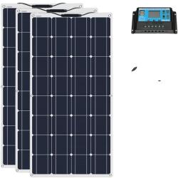 300 W-os rugalmas napelemes rendszer, nagy hatékonyság, könnyű kialakítás, 300 W-os napelemes rendszer