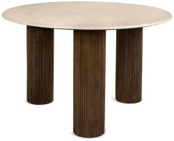  MaMaison Ragno Étkezőasztal Márvány-Mangófa Bézs-Barna (KHM-MM001501100331)