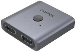Unitek kétirányú HDMI 2.0 4K 60Hz kapcsoló 2 portos (V1127A) (V1127A)