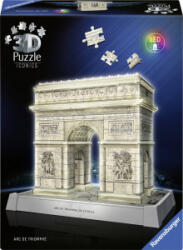 Ravensburger 3D Puzzle Iconics: Diadalív Párizs LED izzóval 1 db (12008029) (12008029)