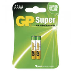 GP Batteries 1.5V Super alkáli 25A ceruza (AAAA) elem (2db/blister) (B1306) (B1306)