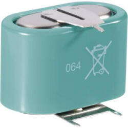VARTA 3V150H gombakku NiMH, 3, 6 V 150 mAh (55615603059) (55615603059) - aqua