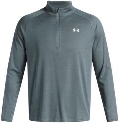 Under Armour Férfi funkcionális félcipzáras pulcsi Under Armour TECH TEXTURED 1/2 ZIP kék 1382797-587 - XL