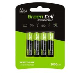 Green Cell 2000 mAh AA akkumulátor (4db/csomag) (GR02) (GR02)