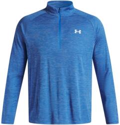 Under Armour Férfi funkcionális félcipzáras pulcsi Under Armour TECH TEXTURED 1/2 ZIP kék 1382797-402 - M