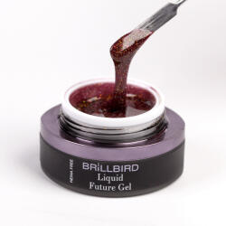 Brillbird Liquid Future Polygel - Burgundy 15ml TF