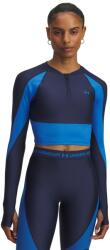 Under Armour Női funkcionális félcipzáras pulcsi Under Armour HG RIB 1/4 ZIP W kék 6003981-403 - XL