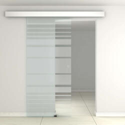  GD04 Savmart mintás széles, üveg Tolóajtó 95x205cm (7950254)