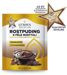Luxoya Rostpuding 6 féle rosttal - Dupla csokoládé 25g