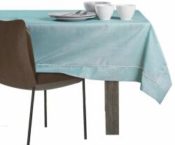 AmeliaHome Asztalterítő Vesta kék dombornyomott modern 140x350 AmeliaHome