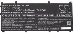 Cameron Sino Li-Polymer akku 11.4V / 7050mAh, DELL V4N84 kompatibilis, FEKETE (CS-DEX142NB)