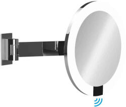  Elegáns Falra Szerelhető LED Sminktükör - 20cm, 3x Nagyítás