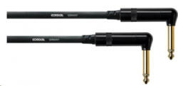 Cordial CFI 1, 5 RR 2 x Jack 6.3mm mono hangszer kábel 90fok (CFI 1,5 RR) - aqua