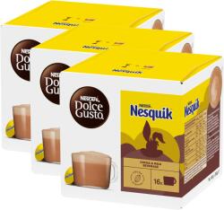 NESCAFÉ Nesquik Chocolate 3x kávékapszula készlet, 48db, 768g (12142995)