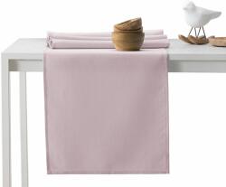 DecoKing Asztalterítő Pure púderrózsa sima klasszikus 115x180+35x180 DecoKing