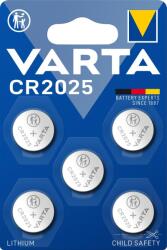 VARTA Speciális lítium elem CR 2025 - 5 db (6025101415)