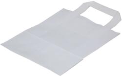 INPAP PLUS s. r. o Papírtáska, 18 x 8 x 22 cm, fehér