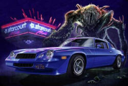 Revell Stranger Things Billys Chevy Camaro Z/28 Autómodell építőkészlet 1: 24 (07728) (07728)