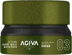 Agiva Styling Wax 03 Matte Look 155 ml (zöld)