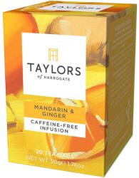 Taylors of Harrogate Mandarin és gyömbér tea, Taylors of Harrogate, 20 tasak, 50 g