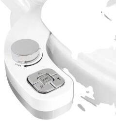 Bidet WC -ülés rögzítése, rendkívül vékony kialakítás, 3 funkció, Króm