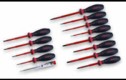 CIMCO VDE Csavarhúzó készlet 13 részes Cimco Egyeneshornyú, Kereszthornyú Phillips, Kereszthornyú Pozidriv, TORX (117000)