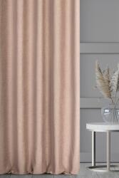  Függöny 140x250 Avinion 5 púderrózsaszín, tömítésre kész Terra Collection anyagból vászon textúrával Eurocurtains
