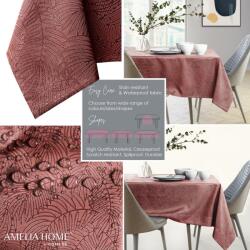 AmeliaHome Asztalterítő Gaia rózsa dombornyomott 120x120 AmeliaHome - pepita - 13 090 Ft
