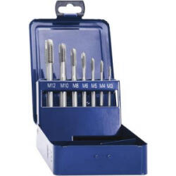 Exact Gépi menetfúró készlet 7 részes HSSG M3 - M12 DIN 371B Eventus 10316 (10316)