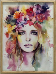  FAKERETES FALI PLAKÁT NŐI KOSZORÚ 50x70 CM