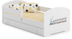 Kobi LUK gyerekágy 160x80 fiókkal - Train
