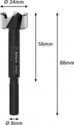 Bosch Forstner fúró 24 mm Teljes hossz 88 mm 1 db (2608901829) (2608901829)