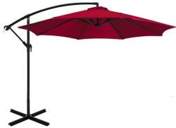  Függő napernyő 2, 7 m átmérő - piros színben (H1000812-2)
