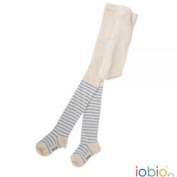 Popolini Iobio - Világoskék csíkos harisnyanadrág (094200-34-108110)