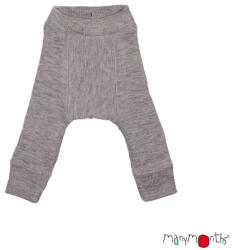 ManyMonths MaM gyapjú longies - Bright Silver (MMLONGBS3-9)