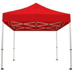 Sumker Kerti Pavilon - Fémváz - 3x6m - Piros