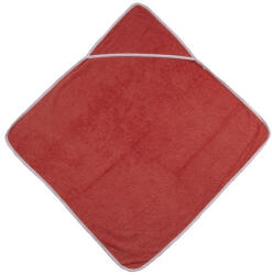 Popolini kapucnis törölköző - Piros L (090434-28-347L)