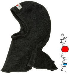 ManyMonths gyapjú űrhajós sapka Foggy black - Méret 5-7/7, 5 év I B (MM14559)